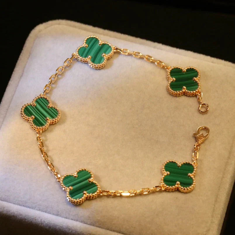 CLOVER BRACELET | GREEN