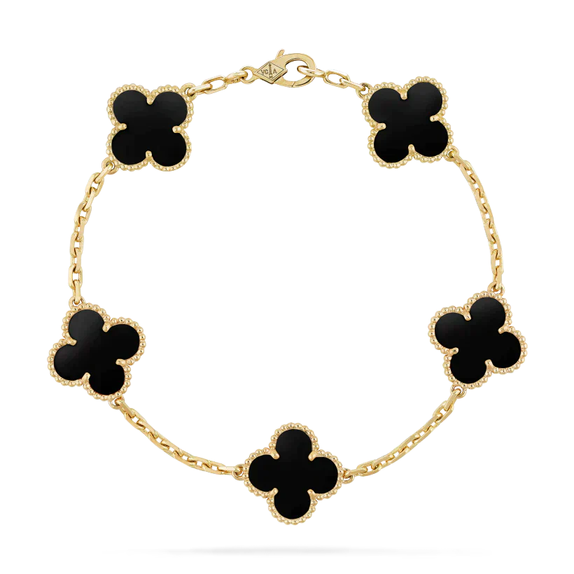 CLOVER BRACELET | BLACK