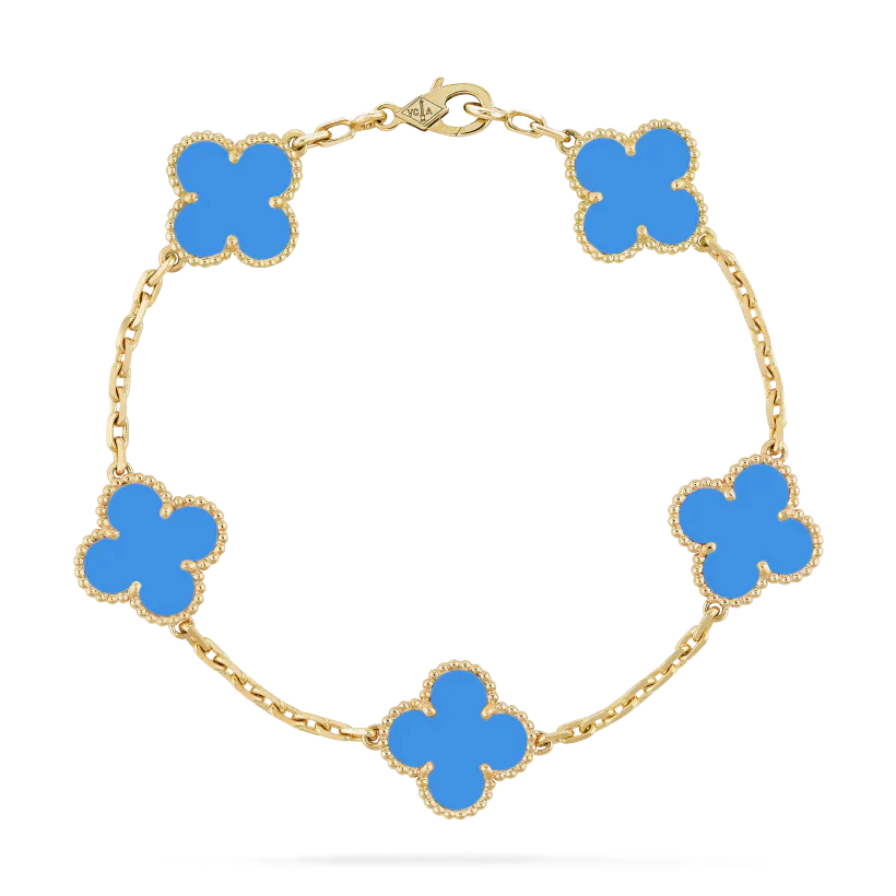 CLOVER BRACELET | BLUE