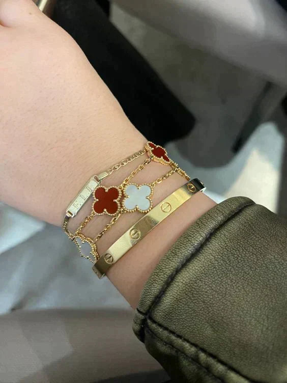 CLOVER BRACELET | RED