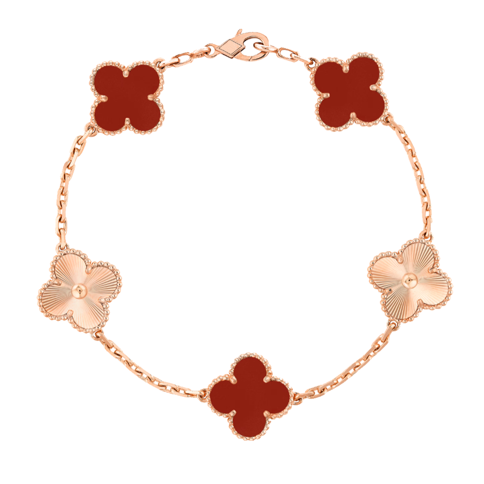 DELUXE CLOVER BRACELET | RED