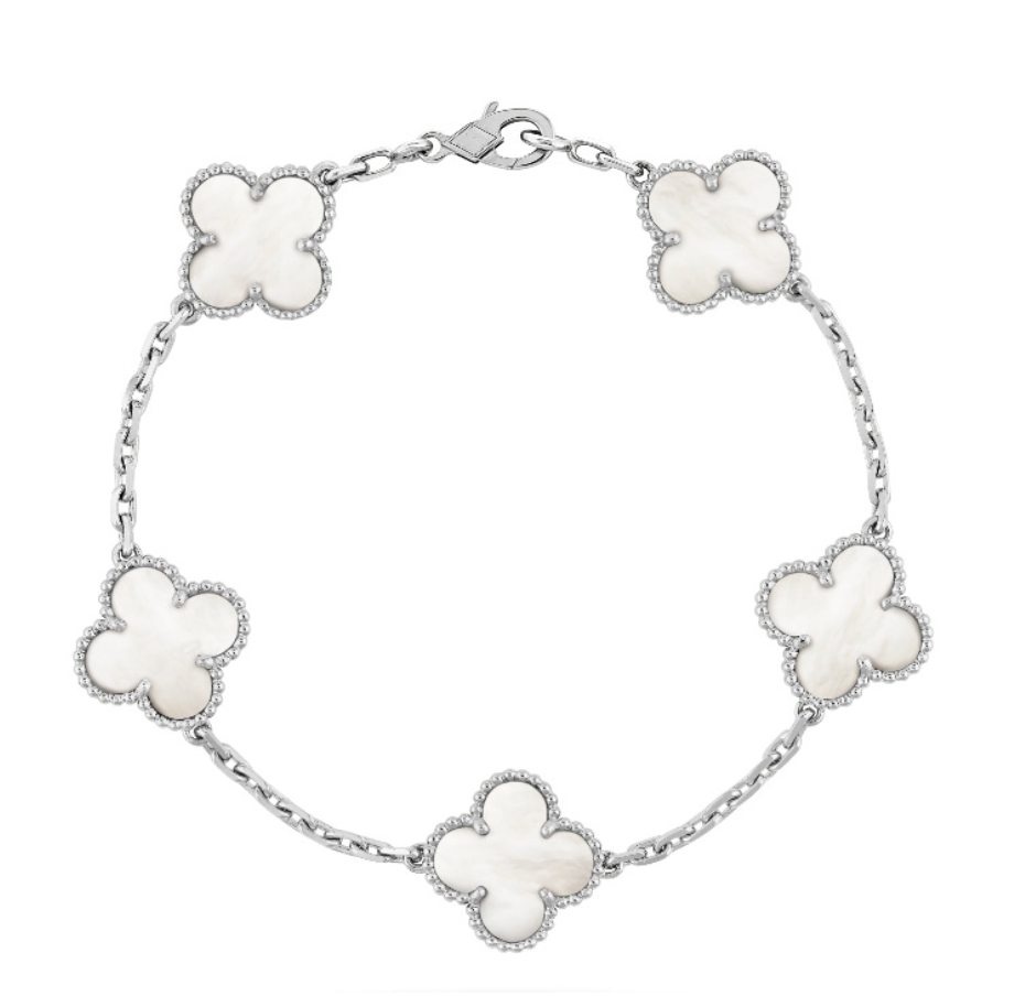 CLOVER BRACELET | WHITE