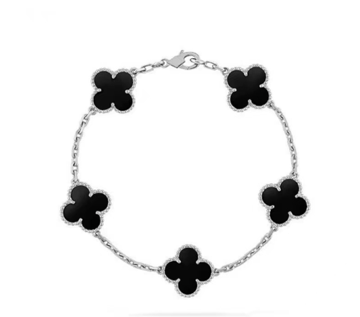 CLOVER BRACELET | BLACK