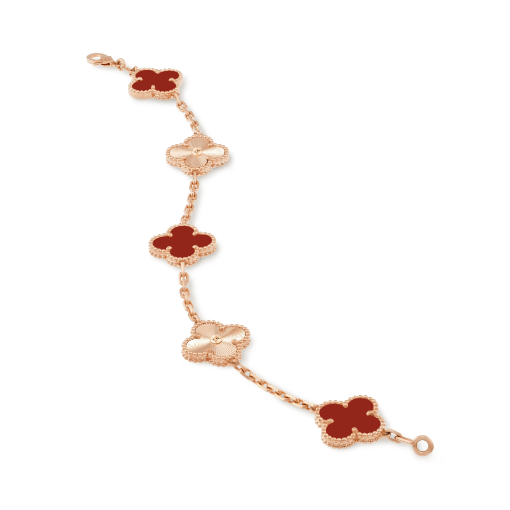 DELUXE CLOVER BRACELET | RED