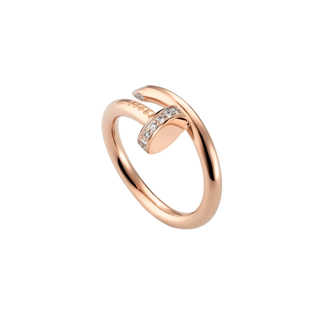 DELUXE NAIL RING | ROSE GOLD