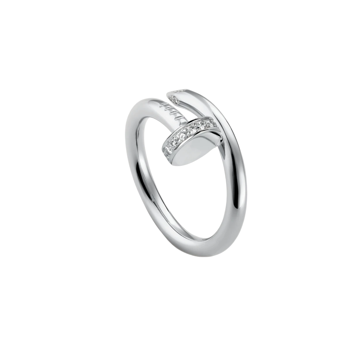 DELUXE NAIL RING | SILVER